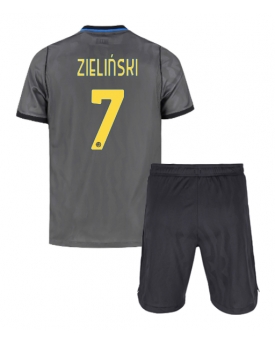 Inter Milan Piotr Zielinski #7 Maglia Gara Terza Repliche 2026-27 Bambino Maniche Corte